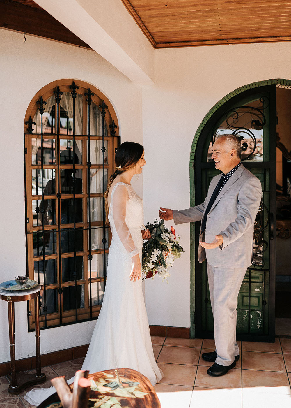 Costa Rican Botanical Garden Wedding Surprise Concert