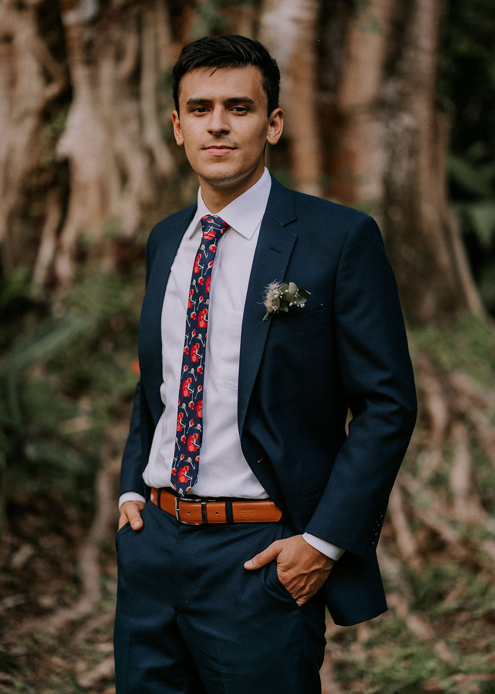 Costa Rican Botanical Garden Wedding Surprise Concert