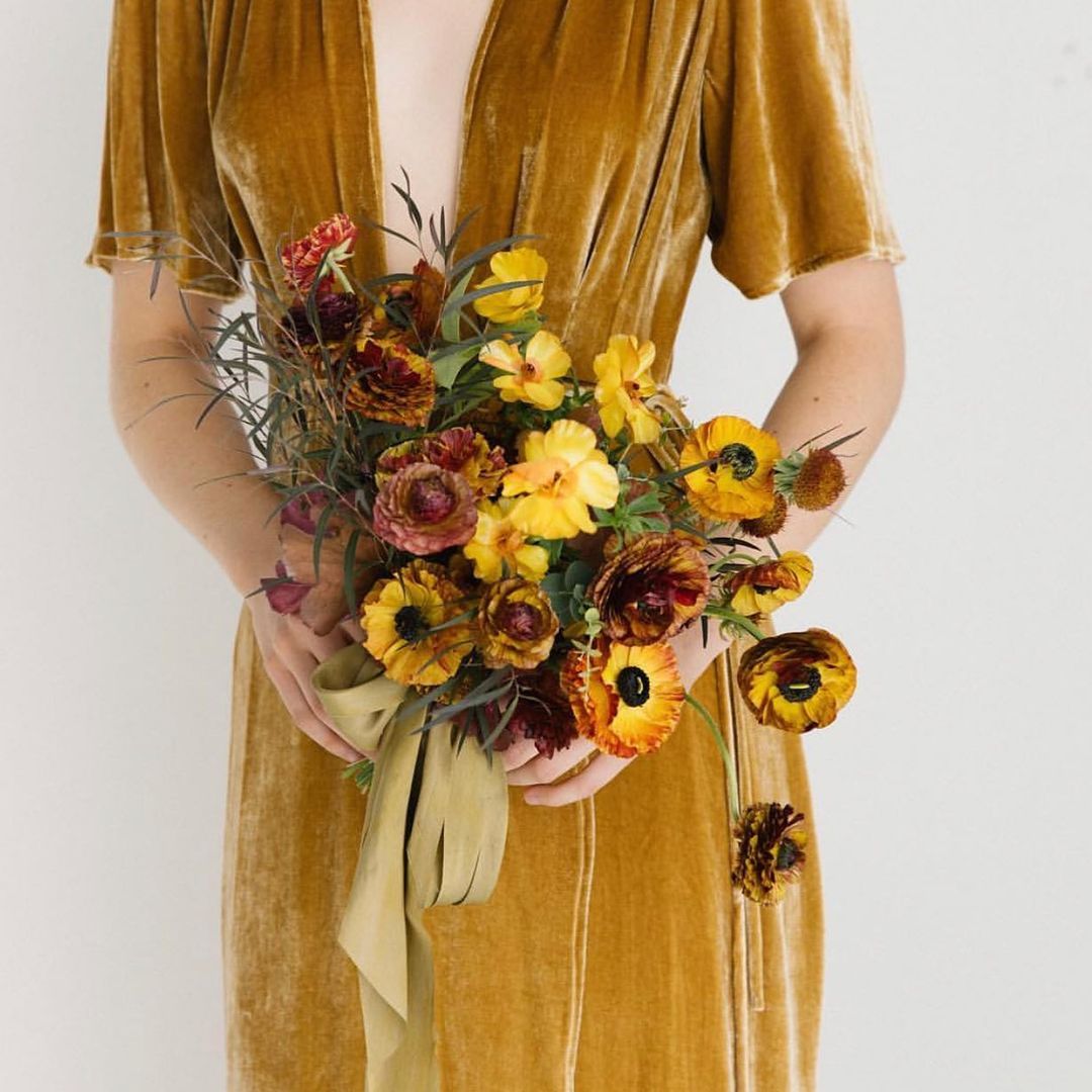 Yellow Wedding Dress Wedding Trend