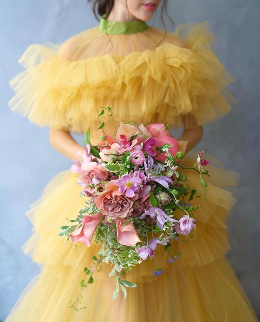 Yellow Wedding Dress Wedding Trend