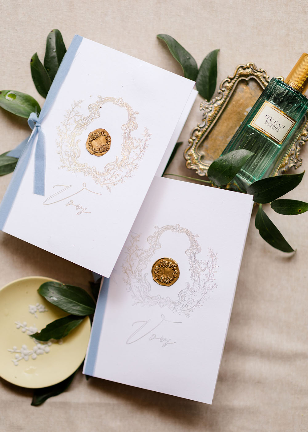 Dusty Blue Wedding Lemon Meringue Colors
