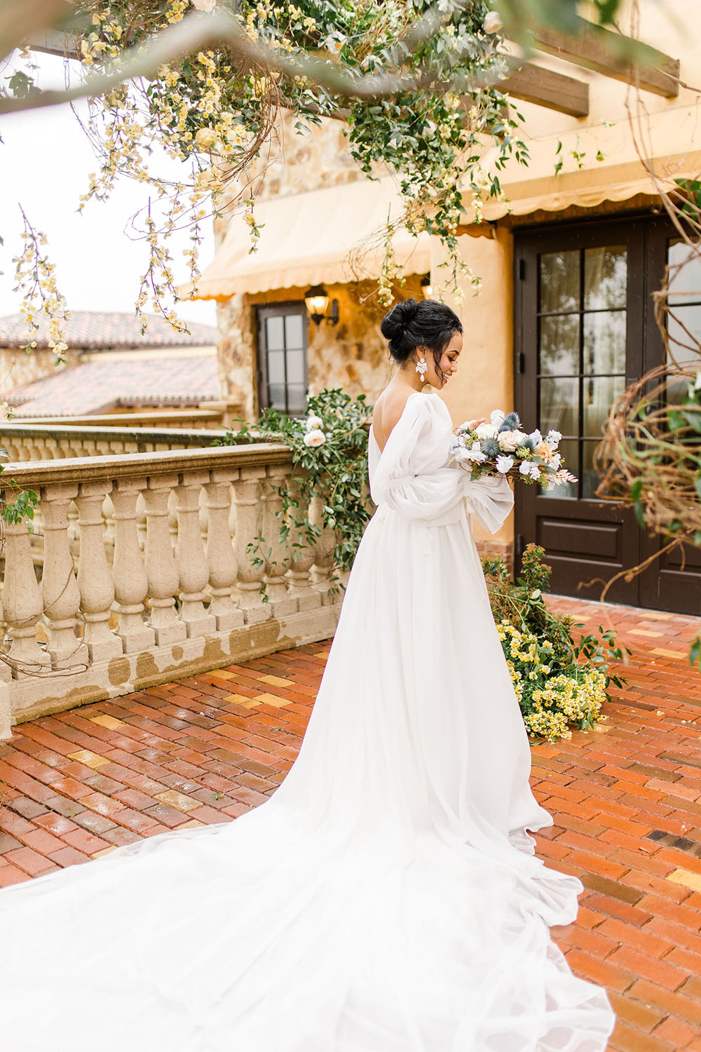 Dusty Blue Wedding Lemon Meringue Colors