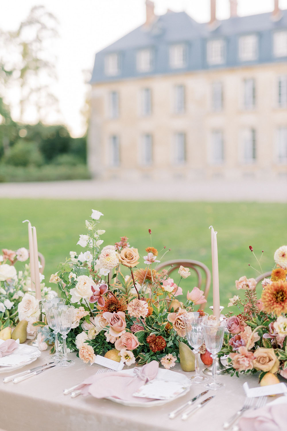 Pear Infused Wedding Chateau De Courtomer