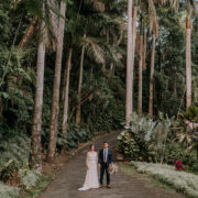 Costa Rican Botanical Garden Wedding Surprise Concert