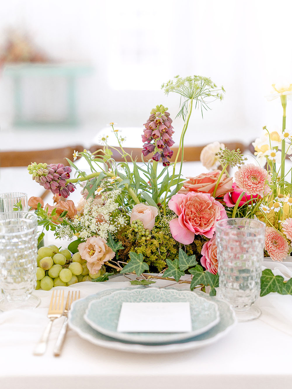 Wild Winding Florals Havana Color Palette