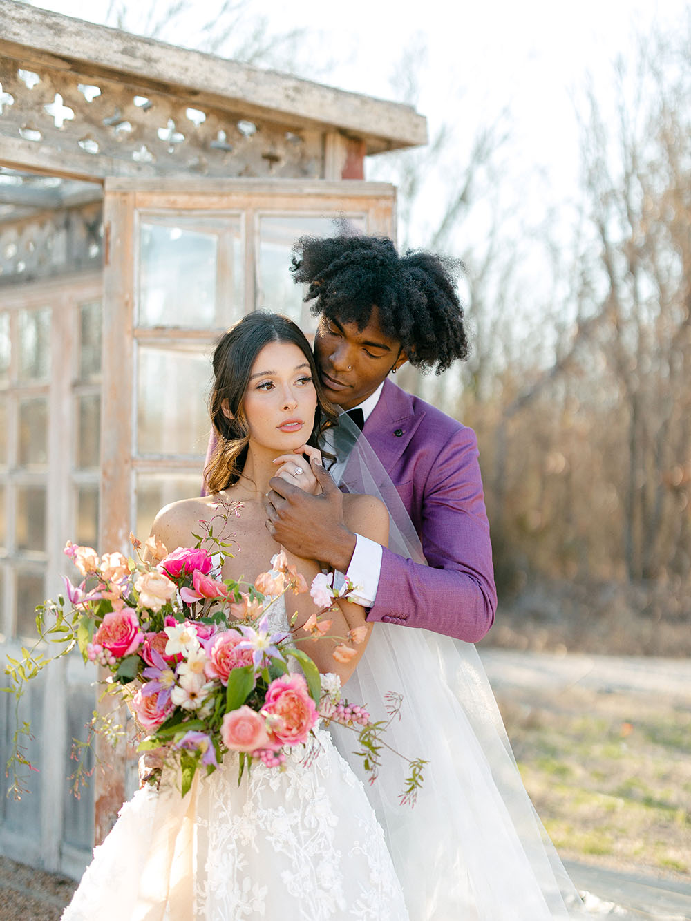 Wild Winding Florals Havana Color Palette