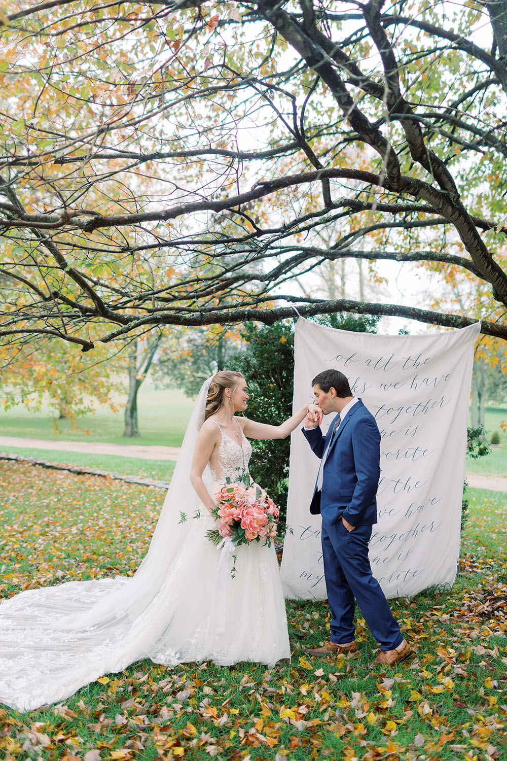 Pink Peony Wedding Great Marsh Estate
