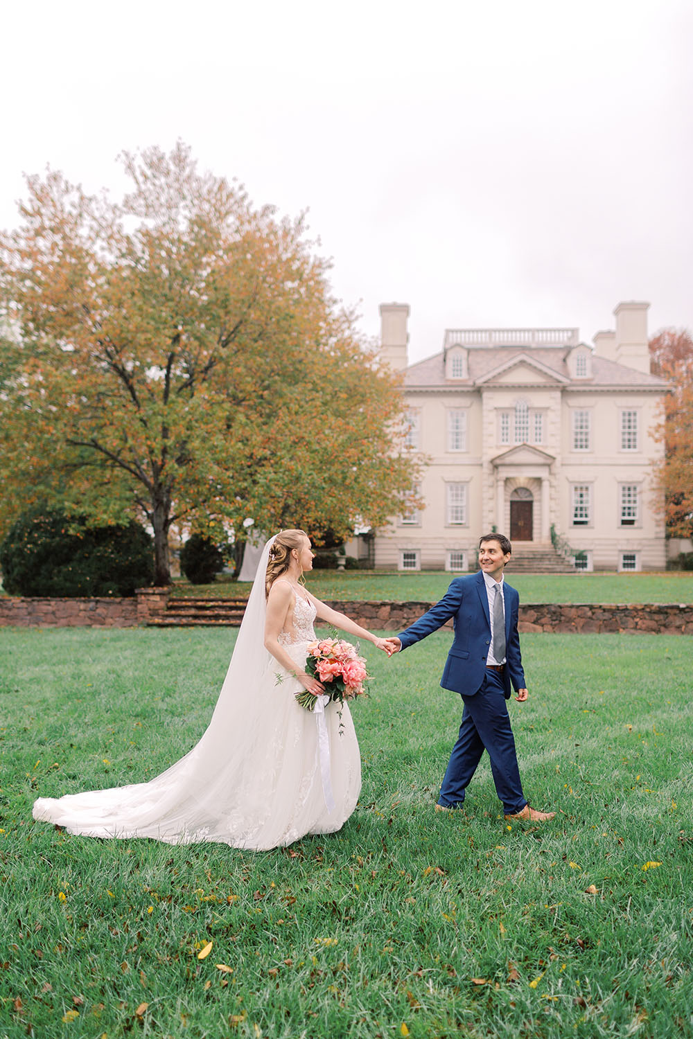 Pink Peony Wedding Great Marsh Estate