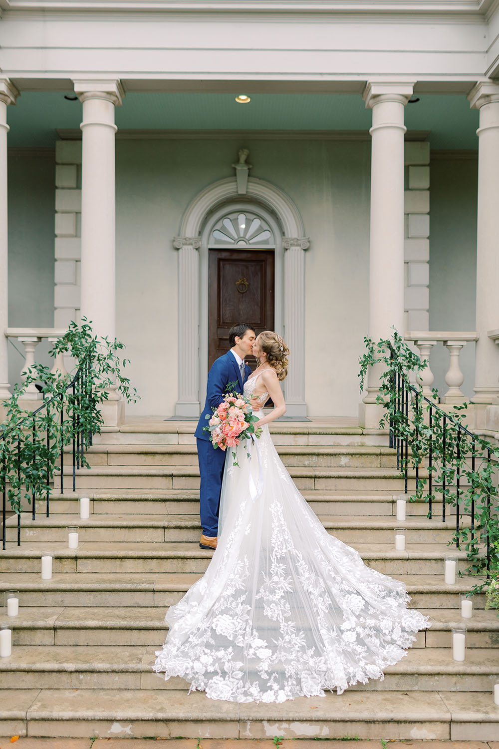 Pink Peony Wedding Great Marsh Estate