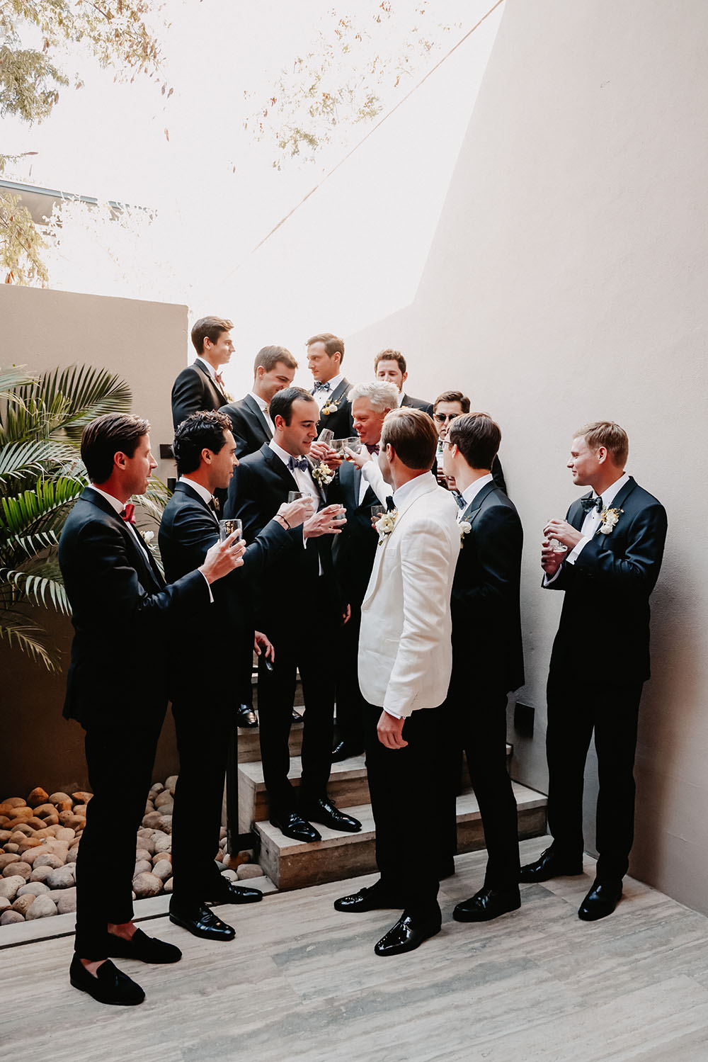 Modern Cabo Wedding After Party