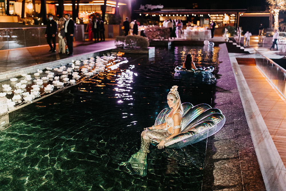 Modern Cabo Wedding After Party