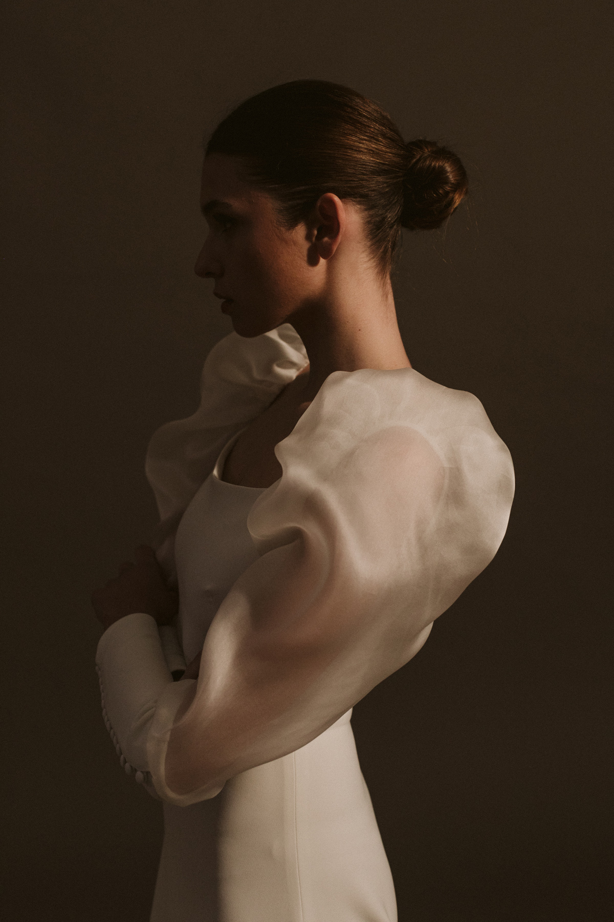 GURU Puff Sleeve Wedding Dress, Guri by Sophie et Voila