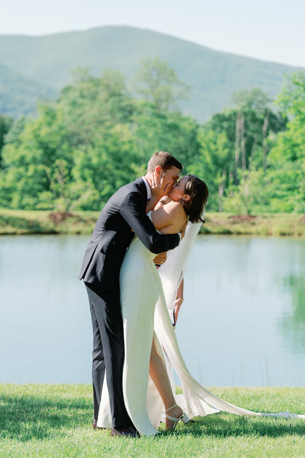 Laidback Vermont Wedding Lake Views