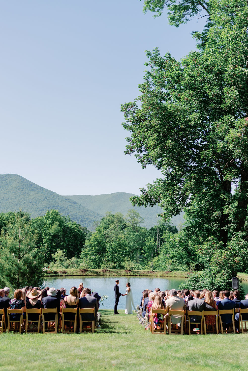 Laidback Vermont Wedding Lake Views