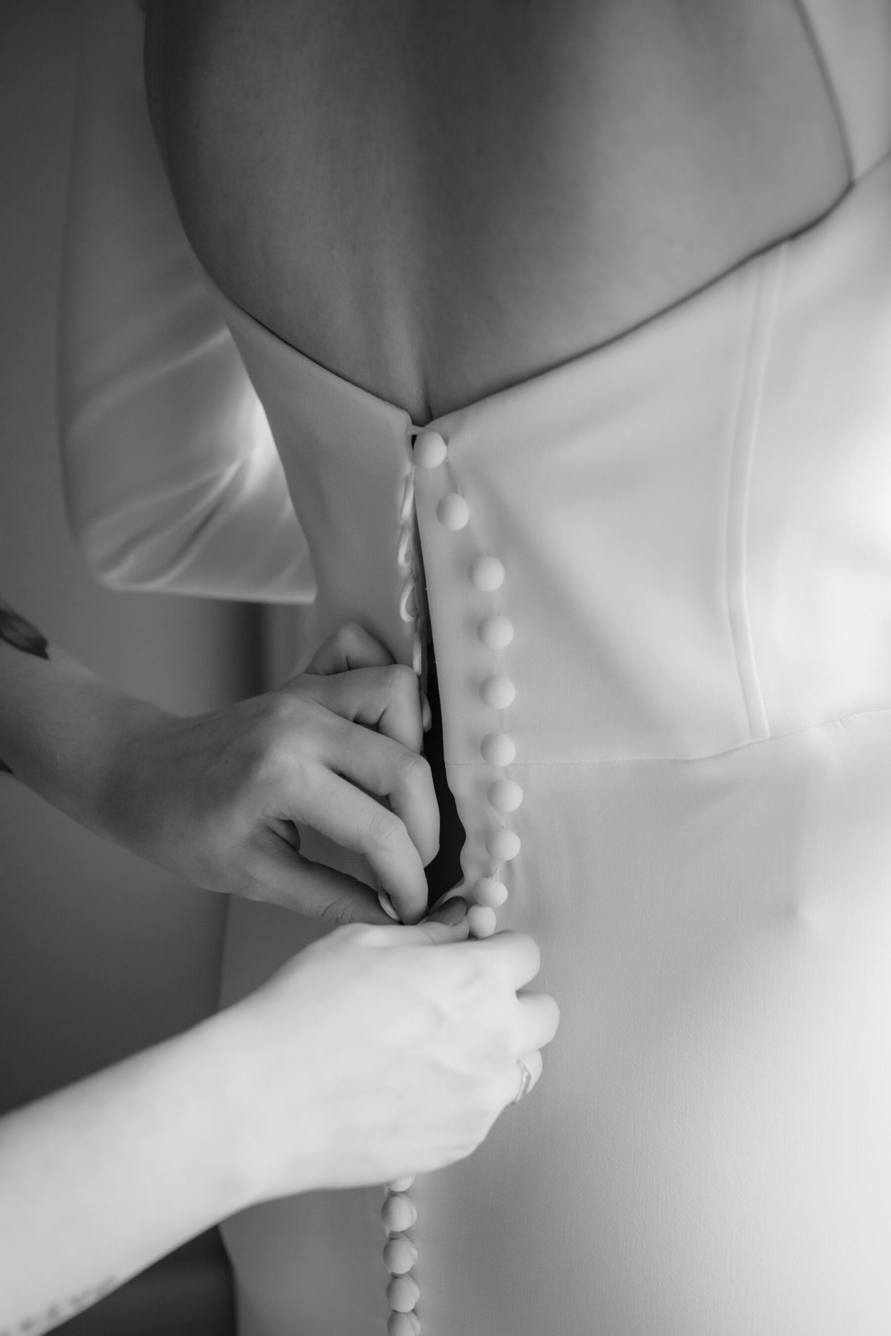 Back of Suzanne Neville Amber gown.