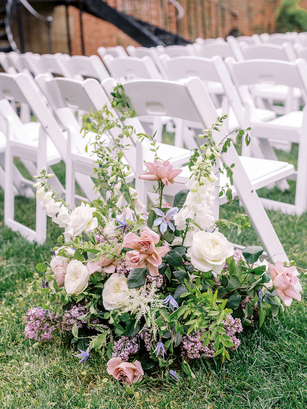 romantic pastel wedding