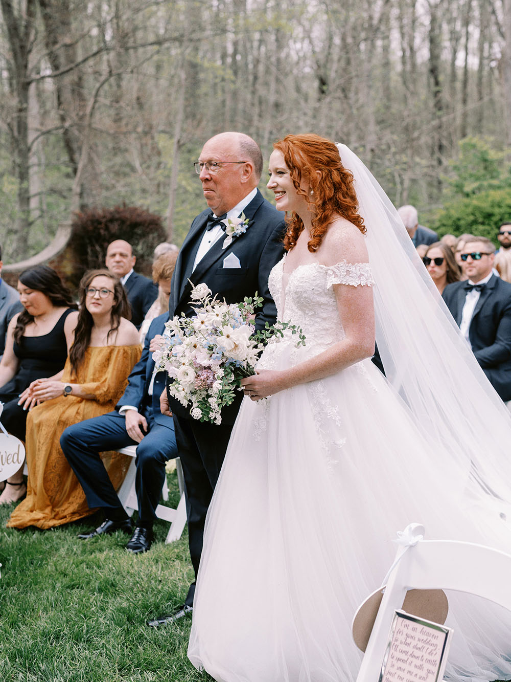 pastel romantic wedding