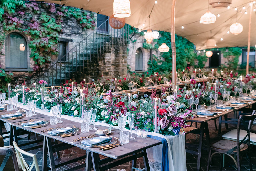 Fairytale Jewel Toned Wedding