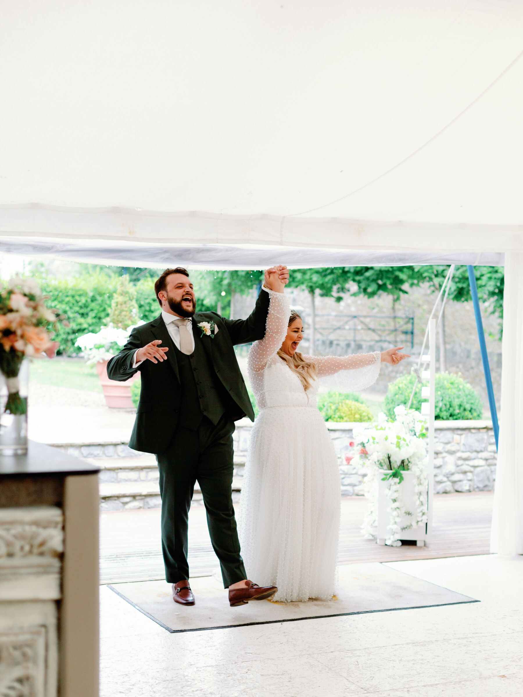 A Bridal Gown Covered in Pearls for a Nature Inspired & Whimsical Wedding at Gileston Manor in Wales 47 Jade Osborne Photography Georgia Mike 105