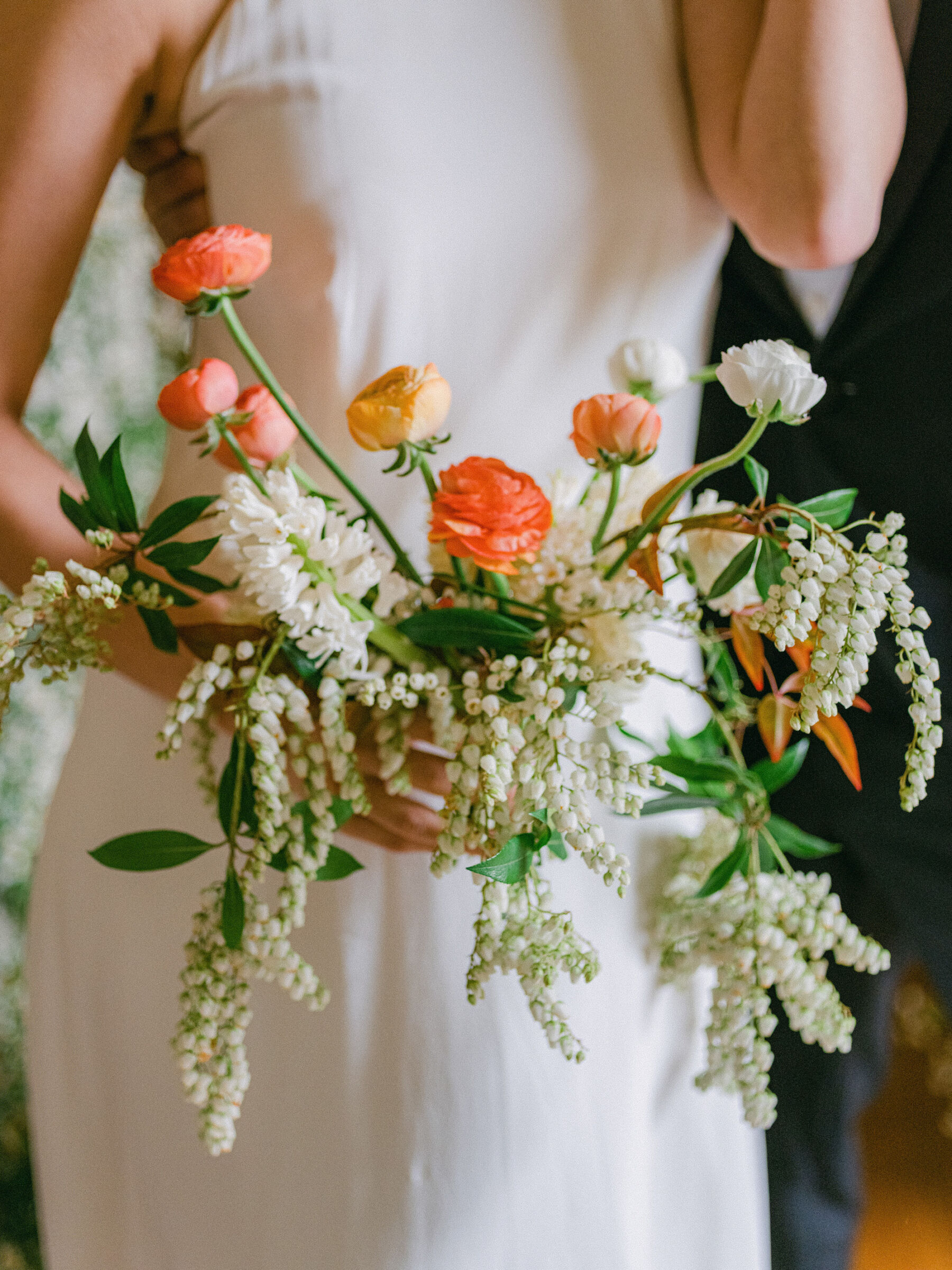 Celebrating Seasonal, British Grown Wedding Flowers With Flower & Fern at Findon Place 5 British Ranunculus wedding flowers.