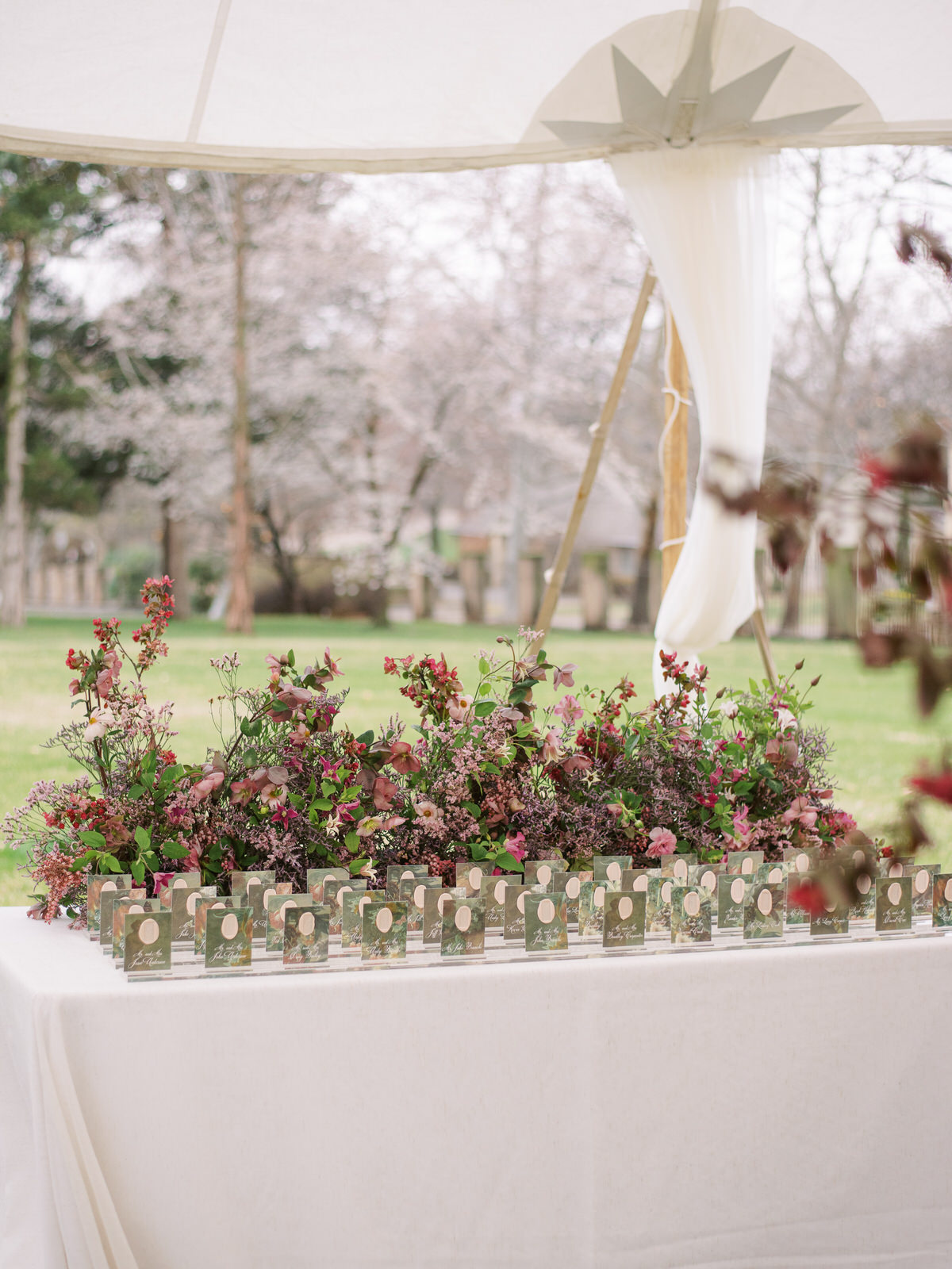 Tented Pinkphilbrook Wedding