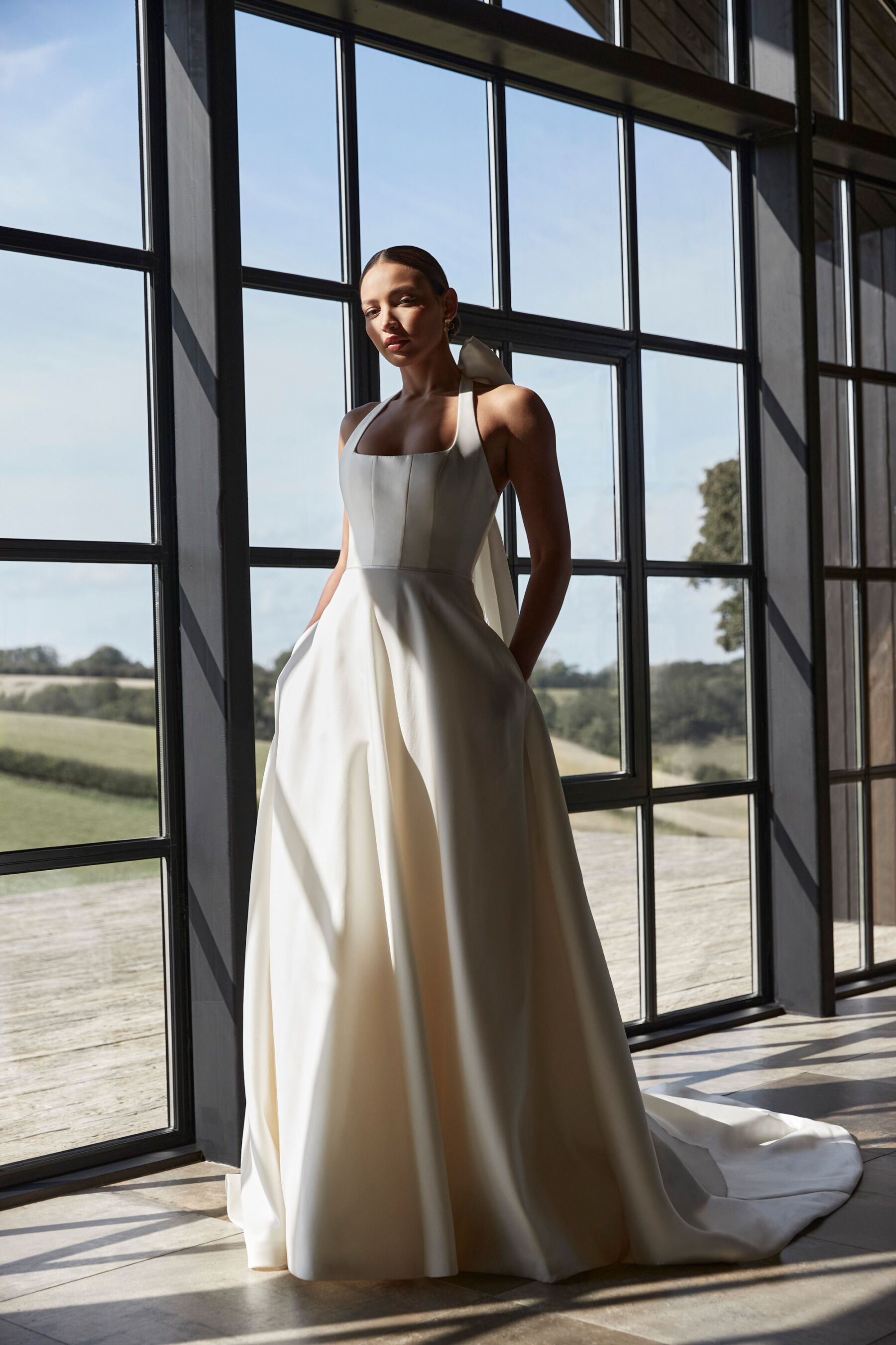 Carina Baverstock Couture: The Best Wedding Dress Boutique for Brides in Bradford-on-Avon, Bath, Bristol & Beyond 9 Sassi Holford wedding dress at Carina Baverstock Couture