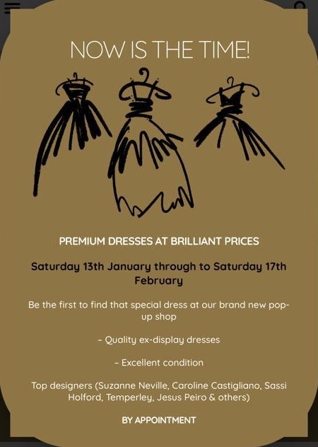 Carina Baverstock Couture: The Best Wedding Dress Boutique for Brides in Bradford-on-Avon, Bath, Bristol & Beyond 38 Sale at Carina Baverstock Couture