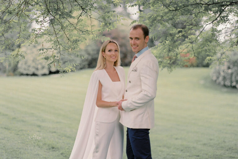 A Luxury English Country Garden Marquee Wedding at the Family Home