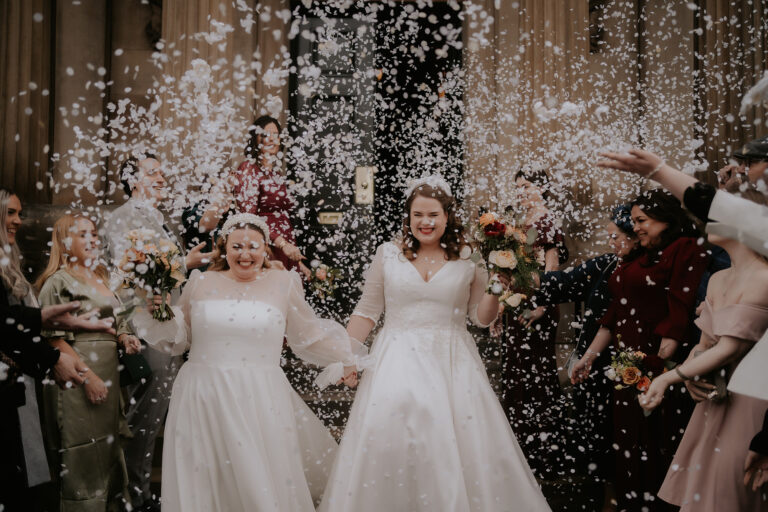 A Classic, Cosy & Dark Academia Inspired LGBTQIA+ Wedding at the Royal College of Physicians in Edinburgh | Love My Dress®