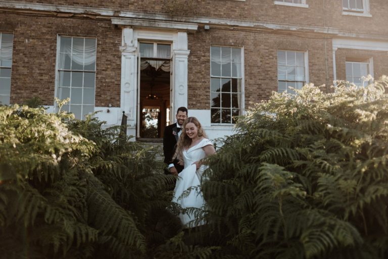 Suzanne Neville for a Hollywood Glamour Inspired Wedding at Hampton Court House Wedding - Love My Dress®