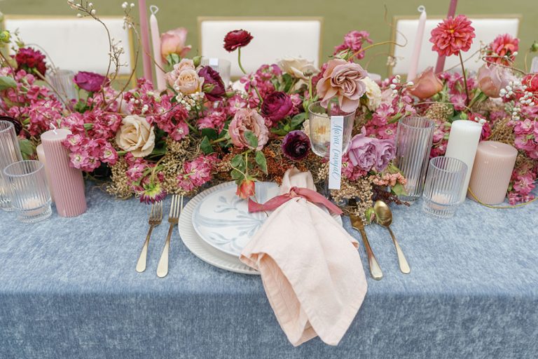 Stunning Colorful Outdoor Garden Inspired Wedding At Mcgovern Ce