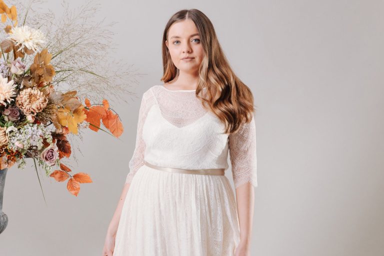 Kate Beaumont Wedding Dresses for Curvy Brides
