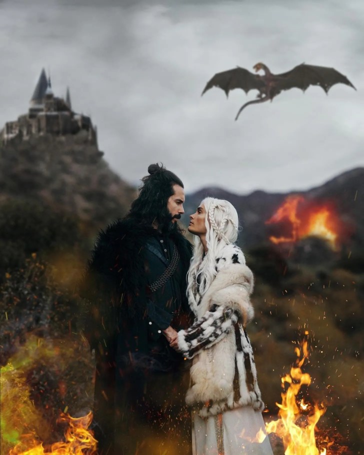 Game of Thrones Jon Snow Daenerys and Targaryen best unique couples Halloween costumes ideas