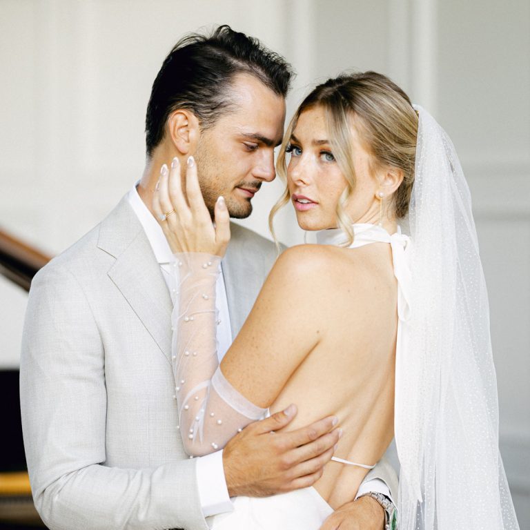 Madison Henderson and Matthew Scharff's Intimate Wedding