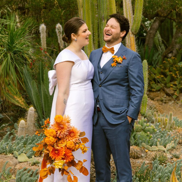 A Vibrant + Sophisticated Garden Wedding Where The Couple Gave Their Wedding Planner Total Creative Freedom!