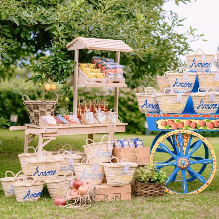 A Charming “Dolce Vita Soiree” Welcome Party for a Destination Wedding on the Amalfi Coast