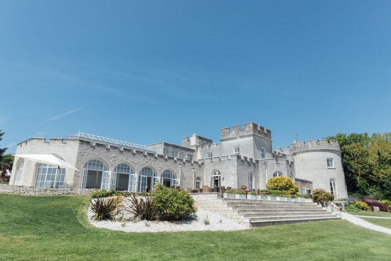 The Pennsylvania Castle Estate - a Devon wedding venue on a clifftop with incredible sea views.